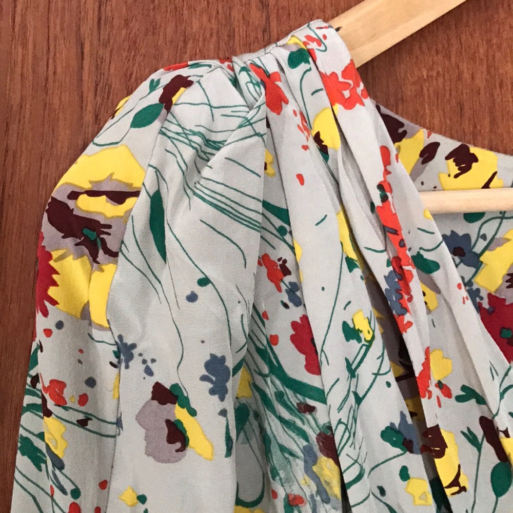 Anthropologie Baraschi brand soft silk dress - Picture 6 of 8